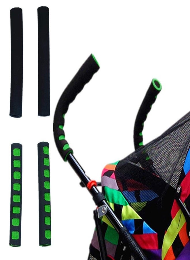 Tnyvm 2 Pcs Black Baby Stroller Handle Cover Push Tube Cart Sleeve Foam Covers Armrest Soft Pr Baby Cart Covers Shopping, Travel Gear, Shopping Cart Covers - Image 3